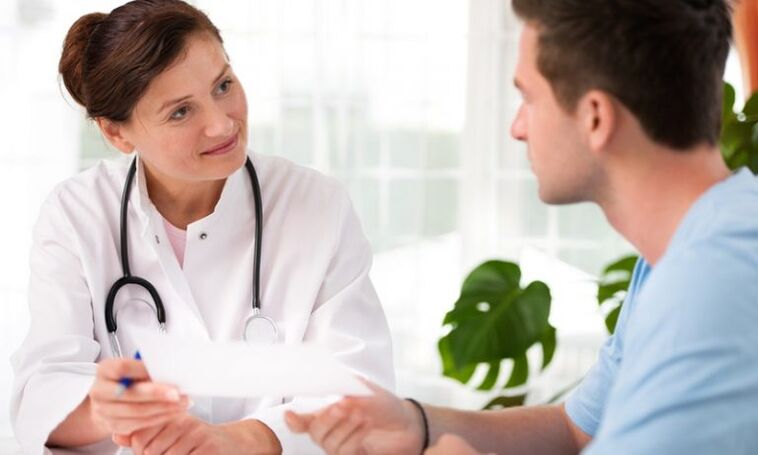 see a doctor for the treatment of prostatitis